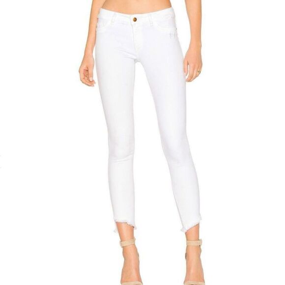 DL1961 White Emma Power Legging Jeans Size 25 New Without Tag - Picture 1 of 2